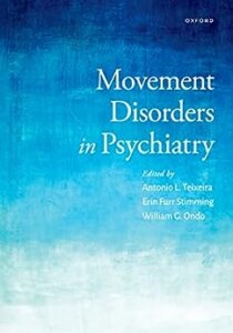 A book cover of Movement disorders in psychiatry